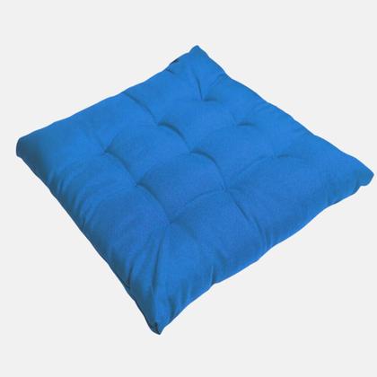 Imagem de Assento Para Cadeira Futton Maio C/Fitas Para Amarrar Em Bancos Banquetas Cadeiras Pallets Sofá 40x40cm Futon Com Diversos Modelos