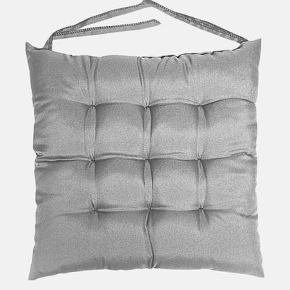 Imagem de Assento Para Cadeira Futton Maio C/Fitas Para Amarrar Em Bancos Banquetas Cadeiras Pallets Sofá 40x40cm Futon Com Diversos Modelos