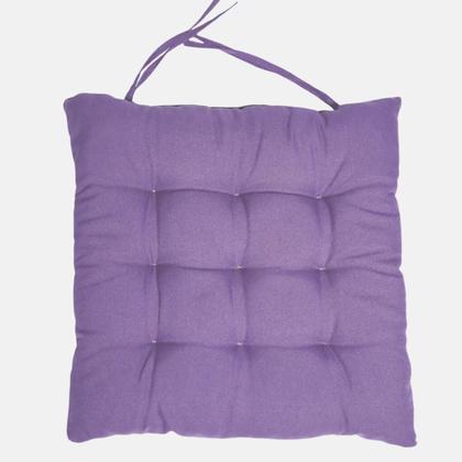 Imagem de Assento Para Cadeira Futton Maio C/Fitas Para Amarrar Em Bancos Banquetas Cadeiras Pallets Sofá 40x40cm Futon Com Diversos Modelos