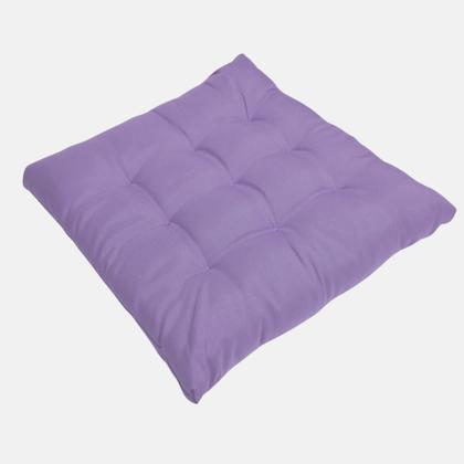 Imagem de Assento Para Cadeira Futton Maio C/Fitas Para Amarrar Em Bancos Banquetas Cadeiras Pallets Sofá 40x40cm Futon Com Diversos Modelos