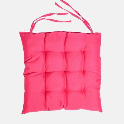 Imagem de Assento Para Cadeira Futton Maio C/Fitas Para Amarrar Em Bancos Banquetas Cadeiras Pallets Sofá 40x40cm Futon Com Diversos Modelos