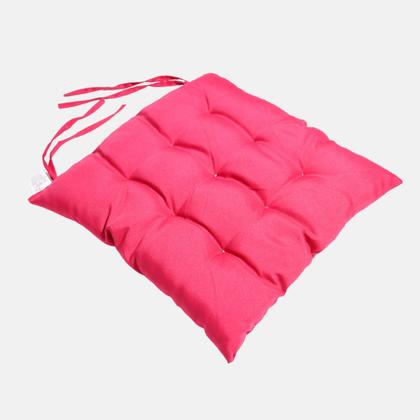 Imagem de Assento Para Cadeira Futton Maio C/Fitas Para Amarrar Em Bancos Banquetas Cadeiras Pallets Sofá 40x40cm Futon Com Diversos Modelos