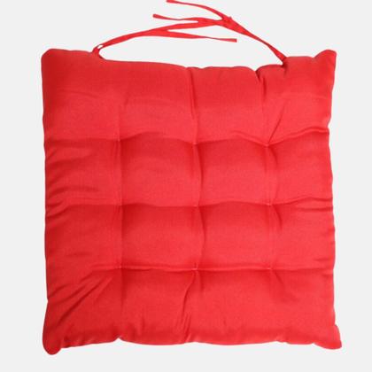 Imagem de Assento Para Cadeira Futton Maio C/Fitas Para Amarrar Em Bancos Banquetas Cadeiras Pallets Sofá 40x40cm Futon Com Diversos Modelos