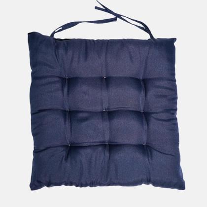 Imagem de Assento Para Cadeira Futton Maio C/Fitas Para Amarrar Em Bancos Banquetas Cadeiras Pallets Sofá 40x40cm Futon Com Diversos Modelos