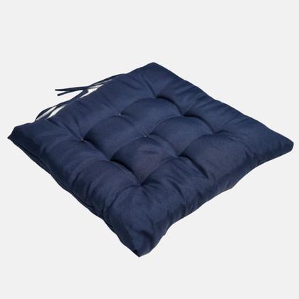 Imagem de Assento Para Cadeira Futton Maio C/Fitas Para Amarrar Em Bancos Banquetas Cadeiras Pallets Sofá 40x40cm Futon Com Diversos Modelos