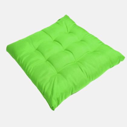 Imagem de Assento Para Cadeira Futton Maio C/Fitas Para Amarrar Em Bancos Banquetas Cadeiras Pallets Sofá 40x40cm Futon Com Diversos Modelos