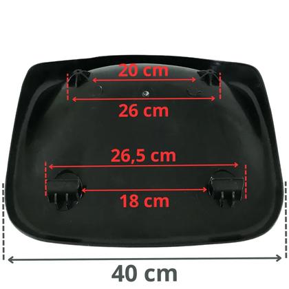 Imagem de Assento Para Estádio Banco Cadeira Concha PP-7 Proteção UV Laranja