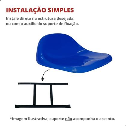 Imagem de Assento Para Estádio Banco Cadeira