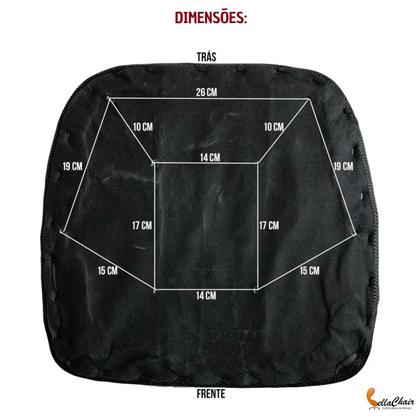 Imagem de Assento para Reformar Cadeira de Escritório Ref 4001511 BELLA CHAIR Secretária Belize Tela Mesh Compatível com Pc Top Elite Begonia Office Top