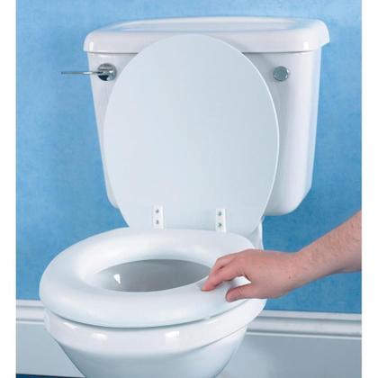 Imagem de Assento para vaso sanitario almofadado super macio universal para todos os modelos de privada banheiro lavabo