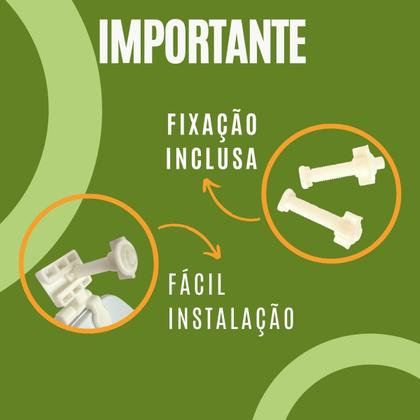 Imagem de Assento Sanitário Almofadado C/ Tampa de Vaso Universal Branco