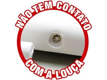 Imagem de Assento Sanitário Almofadado com Tampa - Mebuki Slim Branco