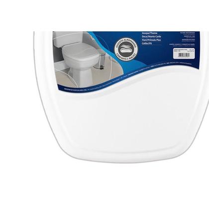 Imagem de Assento Sanitario Almofadado Herc Retangular Branco2395