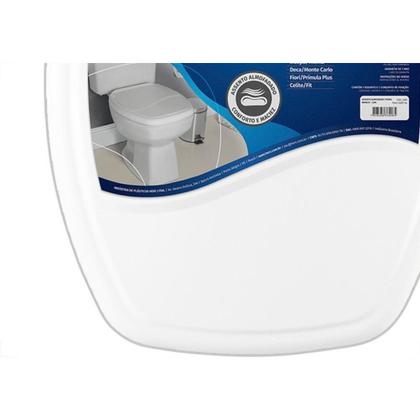 Imagem de Assento Sanitario Almofadado Herc Retangular Branco2395