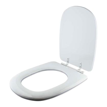 Imagem de Assento Sanitario Almofadado Sabatini Branco para vaso Icasa