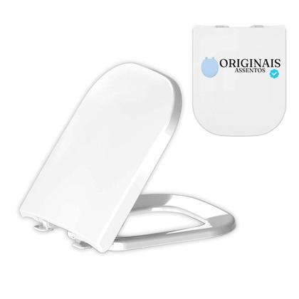 Imagem de Assento Sanitário Celite Elite Tupan Anatômico em Polipropileno Fechamento Convencional Compatível com Bacia Celite Elite
