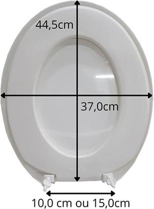 Imagem de Assento Sanitário Cinza Max Plena Tigre