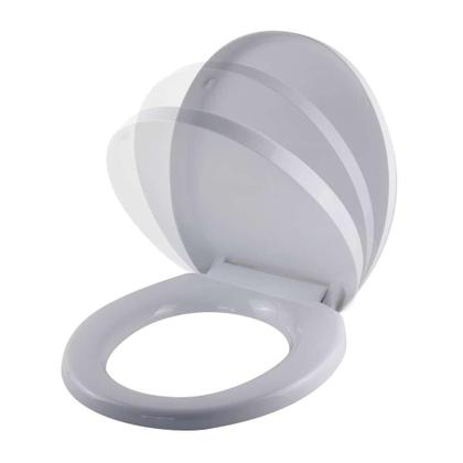 Imagem de Assento Sanitario com Amortecedor Twister Branco para vaso Hervy