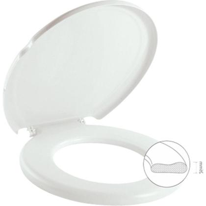 Imagem de Assento Sanitario Herc Prime Almofadado Branco 2385