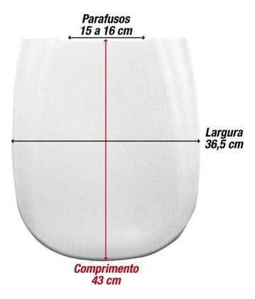 Imagem de Assento Sanitário Idoso Elevado 7,5cm Retangular Square Lorenzetti 1.6gpf 6.0lpf