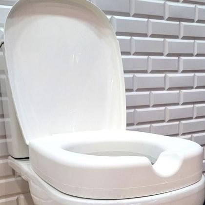 Imagem de Assento Sanitário Idoso Elevado 7,5cm Retangular Square Lorenzetti 1.6gpf 6.0lpf