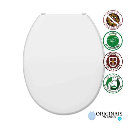 Imagem de Assento Sanitário Infantil Escolar Tupan Anatômico Polipropileno Compatível com Vasos Celite Kids Deca Studio Incepa e Icasa Infantil