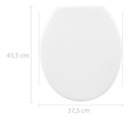 Imagem de Assento Sanitário Oval Soft Branco Astra