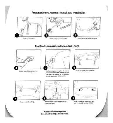 Imagem de Assento Sanitário Perfecto-Mult BRANCO Almofadado Retangular-METASUL