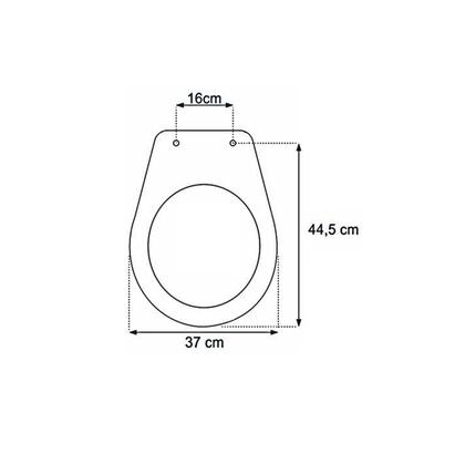 Imagem de Assento Sanitário Poliéster Avalon Branco Vaso Idealstandard