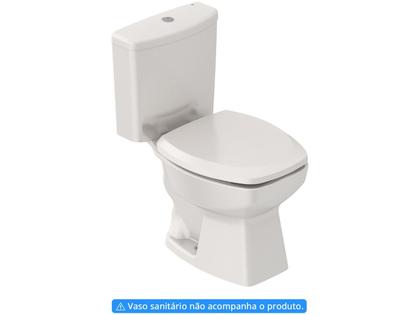 Imagem de Assento Sanitário Polipropileno Soft Close Thema Biscuit Incepa Ref: 9259810571100