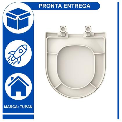 Imagem de Assento Sanitário Soft Close Tupan Celite Riviera Nexo Incepa Neo Polipropileno Anatômico e Resistente