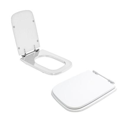 Imagem de Assento Sanitário Tampa de Vaso Branco Resina Poliester Tivoli para bacia Ideal Standard