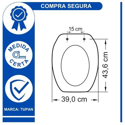 Imagem de Assento Sanitário Thema Incepa Tupan