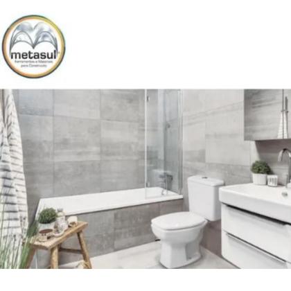 Imagem de Assento Tampa Vaso Almofadado Retangular Metasul