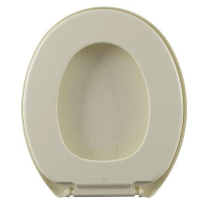 Imagem de Assento Tampa Vaso Sanitário Universal Oval Soft Bege Astra 3434