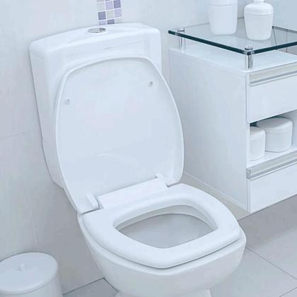 Imagem de Assento Thema Plus Branco Tth/sc Soft Close Pp - Astra