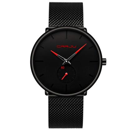 Imagem de Assista à moda impermeável ultrafina FIZILI para homens com pulseira de malha