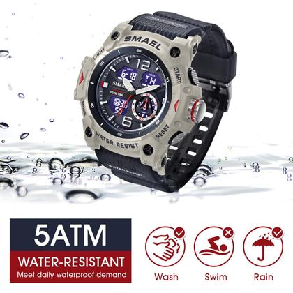 Imagem de Assista ao cronômetro analógico digital masculino LAVAREDO LAVAREDO