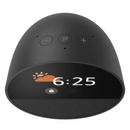 Imagem de Assistente Virtual Echo Spot 2024 Smart Alarm Clock Preto