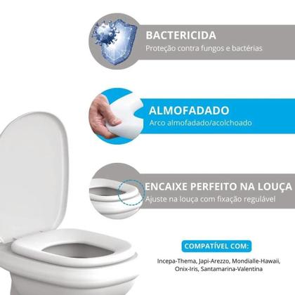 Imagem de Astra assento riviera almofadado - branco trv/k bco-01