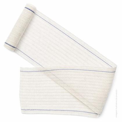 Imagem de Atadura Crepom Faixa Bandagem Elástica 20cmx1.2m Kit 12 Un