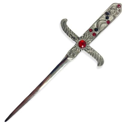 Imagem de Athame Cigana Metal Prata Brilhante 19 Cm - Escolha A Cor