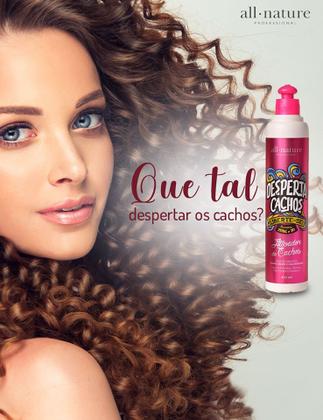 Imagem de Ativador Cachos Abertos 310ml Desperta Cachos All Nature