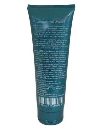 Imagem de Ativador de Cachos Leve 250ml Diamante Profissional