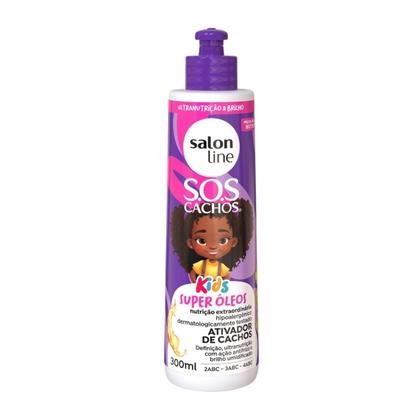 Imagem de Ativador de Cachos Salon Line Kids Sos Cachos Nutrição em Ação 300ml