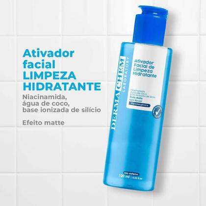 Imagem de Ativador Facial Limpeza Hidratante Dermachem - 120ml