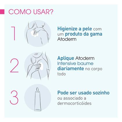 Imagem de Atoderm Intensive Baume Bioderma para Peles com Ressecamento Intenso e Coceira