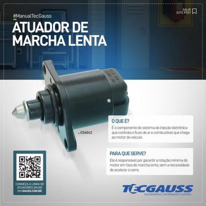 Imagem de Atuador da marcha lenta Volkswagen Van 1998 a 2002 GAUSS