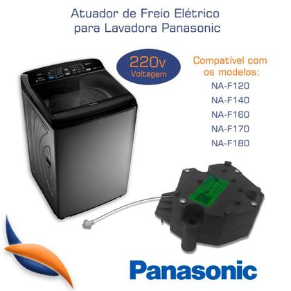 Imagem de Atuador Freio Elétrico Lavadora Panasonic W3482-04306 220v