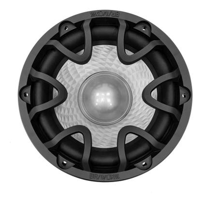 Imagem de auto falante paredao 12 polegadas bravox uxp12 d4 500 watts bobina dupla 4+4 ohms som pesado